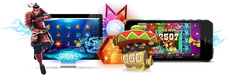 ESCALA download guide screen displaying app installation steps with login, register, games, download, app, casino, and online casino options