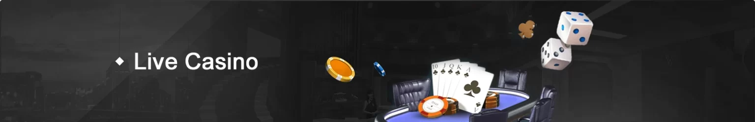 ESCALA live casino login screen with dealer table overview