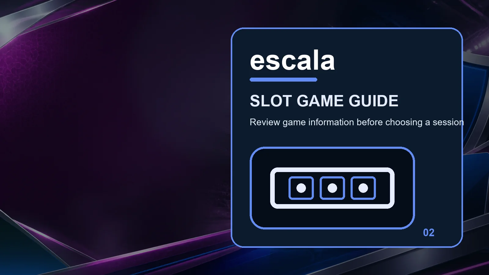 escala slots full-width visual guide 2